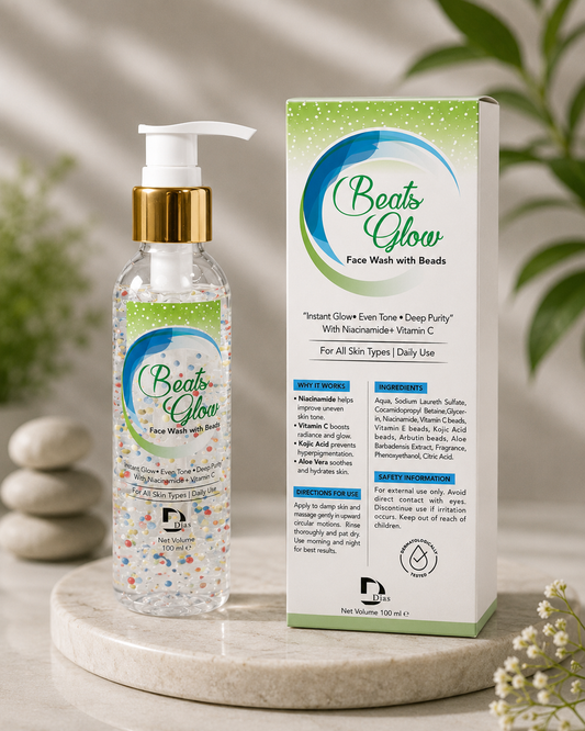Beats Glow Face Wash with Beads